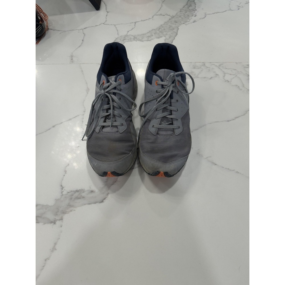Reebok Trail Running Shoes Mens Size‎ 11.5 Gray Orange Athletic Gym Sneakers